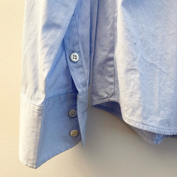 J. CREW Long-Sleeve Stretch Perfect Shirt, Size M - Picture 10 of 11